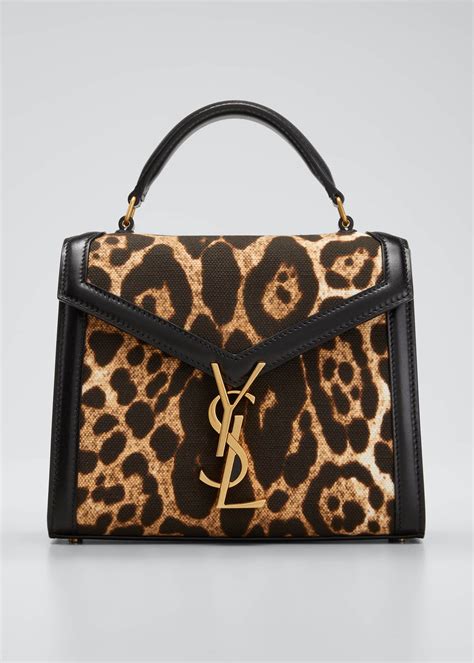 leopard print ysl|YSL leopard print tote bag.